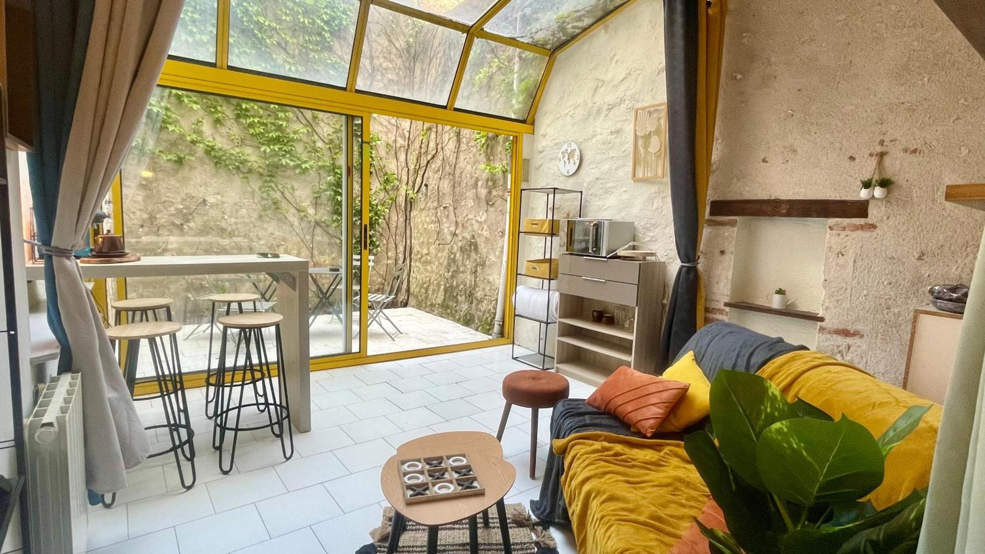 Studio Cosy Hypercentre Terrasse Blois Exterior foto